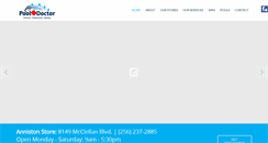 Desktop Screenshot of pooldoctorcustompools.com
